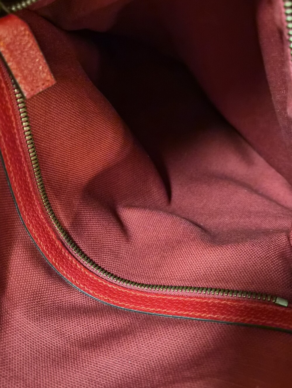 Gucci Logo Stripe Canvas Tote Bag - Picture 5 of 9